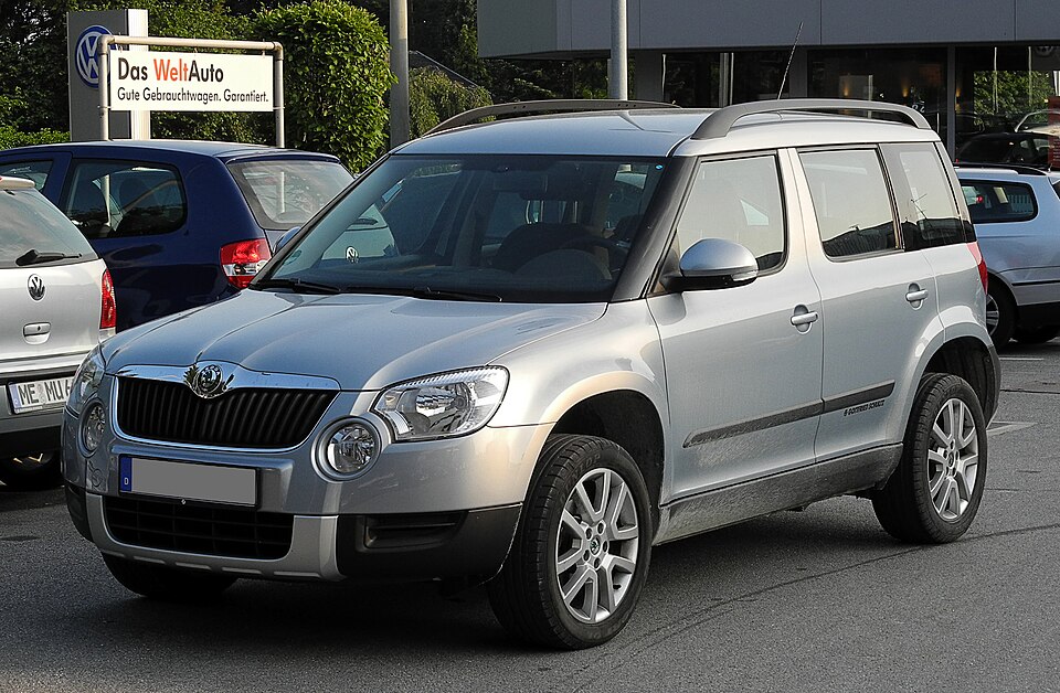 Skoda Yeti 2009–2017 — avto-kuzov.by